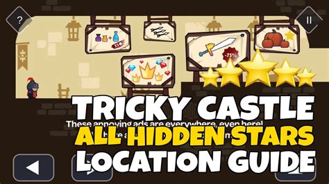 Tricky castle stars - 0:00 / 11:26 Tricky Castle All 15 Stars Level | All Stars Location WareWars 1.1K subscribers 60K views 2 years ago Tricky Castle Princess Castle All 15 Stars Location ...more ...more...